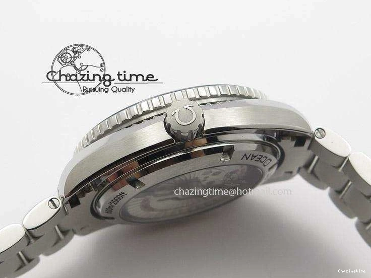 0306 Planet Ocean GMT 42mm V6F Best Edition Blue Bezel Blue Dial On SS Bracelet A ModernLook 8274